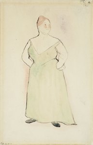 Woman in Evening Dress