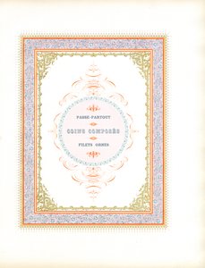 Decorative Frame with Passepartout