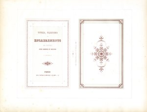 Ornamental Sample Sheets for Book Bindings
