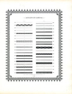 Typographic Decorative Rules by Charles Derriey
