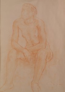 Seated Nude by Charles Despiau