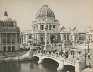 Administration Building at the Worlds Columbian Exposition, Chicago, 1893