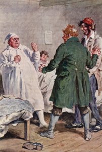 Illustration for The Pickwick Papers by Charles Dickens by Charles Edmund (after) Brock