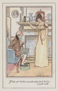 Illustration for Emma by Jane Austen by Charles Edmund Brock