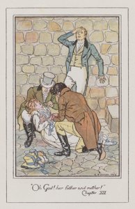 Illustration for Persuasion by Charles Edmund Brock