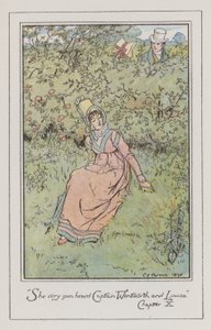 Illustration for Persuasion by Charles Edmund Brock