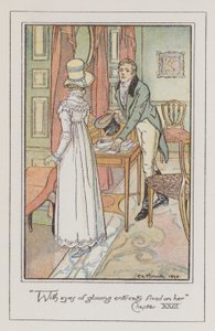 Illustration for Persuasion by Charles Edmund Brock