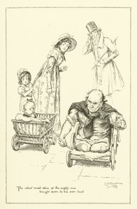 Illustration for The Essays of Elia by Charles Lamb by Charles Edmund Brock