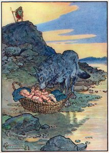Romulus and Remus (from 