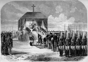 Chalons military camp by Charles Edouard Armand Dumaresq
