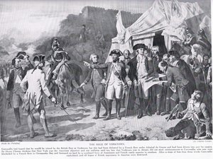 The Siege of Yorktown, illustration from 