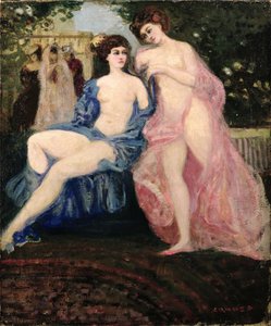 Two Women by Charles Edward Conder