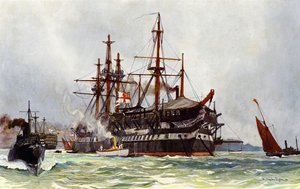 The Old Implacable (Duguay Trouin) at Devonport