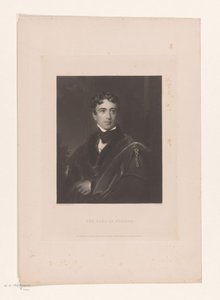 Portrait of John George Lambton (The Earl of Durham) by Charles Edward Wagstaff