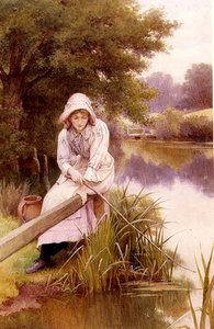Girl Fishing