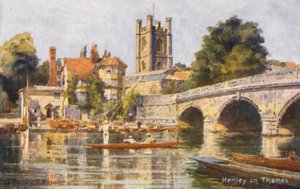 River Thames: Henley on Thames by Charles Edwin Flower