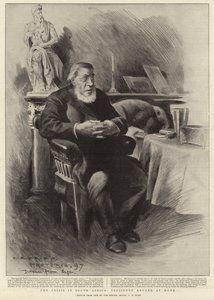 The Crisis in South Africa, President Kruger at Home by Charles Edwin Fripp