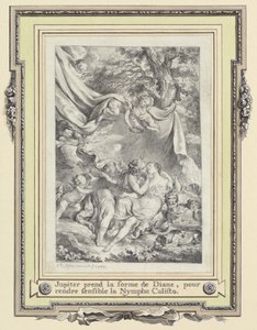 Jupiter and Callisto by Charles Eisen