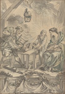 The Holy Family in the Carpenter