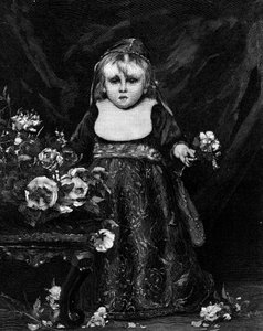 A Future Doge (16th Century Venetian Child) - Engraving after Emile Auguste Carolus Duran in 
