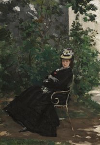 Portrait of Madame Alice Hoschede by Charles Emile Auguste Carolus Duran