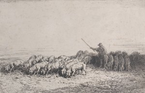 A Herd of Pigs, 1850