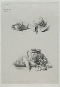 Course in Drawing: No. 4 - Still Life by Charles Emile Jacque