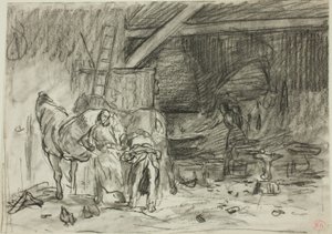 Interior of a Blacksmith