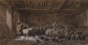 Interior of a Barn