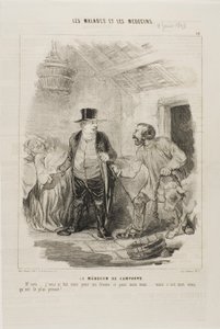 The Country Doctor (plate 13) by Charles Emile Jacque
