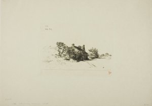 The Little Houses, Kercassier by Charles Emile Jacque