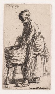 Washerwoman, 1850