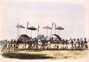 Marriage Procession through the Town of Nagappattinam, plate 32 from 