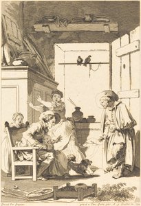 Belphegor by Charles Emmanuel Patas and Antoine Jean Duclos after Jean Honoré Fragonard