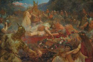 Death of a Viking Warrior