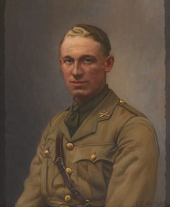 Lieutenant A L Bobby, Machine Gun Corps and the Middlesex Regiment by Charles Ernest Butler