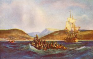 Arrival of the "1820" Settlers at Algoa Bay