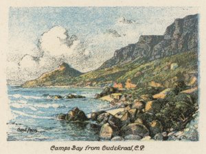 South Africa: Camps Bay from Oudekraal, CP