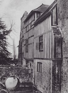 Ightham Mote (b/w photo) by Charles Essenhigh Corke