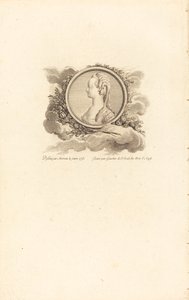 Marie-Antoinette by Charles Etienne Gaucher after Jean Michel Moreau