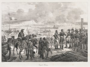 Camp at Boulogne, Early 19th Century by Charles Etienne Pierre Motte