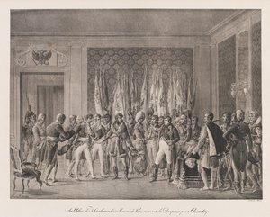 Maires of Paris Receiving Flag of Austerlitz by Charles Etienne Pierre Motte