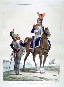 Uniform of the 1st Regiment of Chasseurs, France