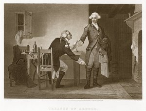 Treason of Arnold, pub. 1874 by Charles F Blauvelt 1824 1900.
