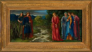 Helga and Gunnlaug by Charles Fairfax Murray