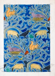Pied Piper of the Animals by Charles Francis Annesley Voysey