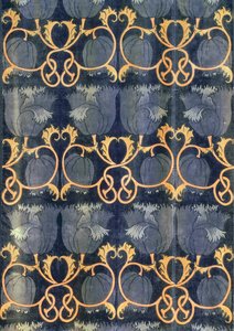 Poppies, Manufactured by G.P.& J. Baker by Charles Francis Annesley Voysey