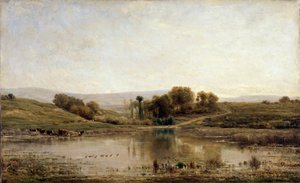 A Pond, 1858