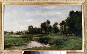 The Valley of the Arques by Charles Francois Daubigny
