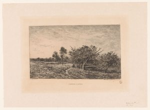 Landscape with Apple Trees by Charles Francois Daubigny